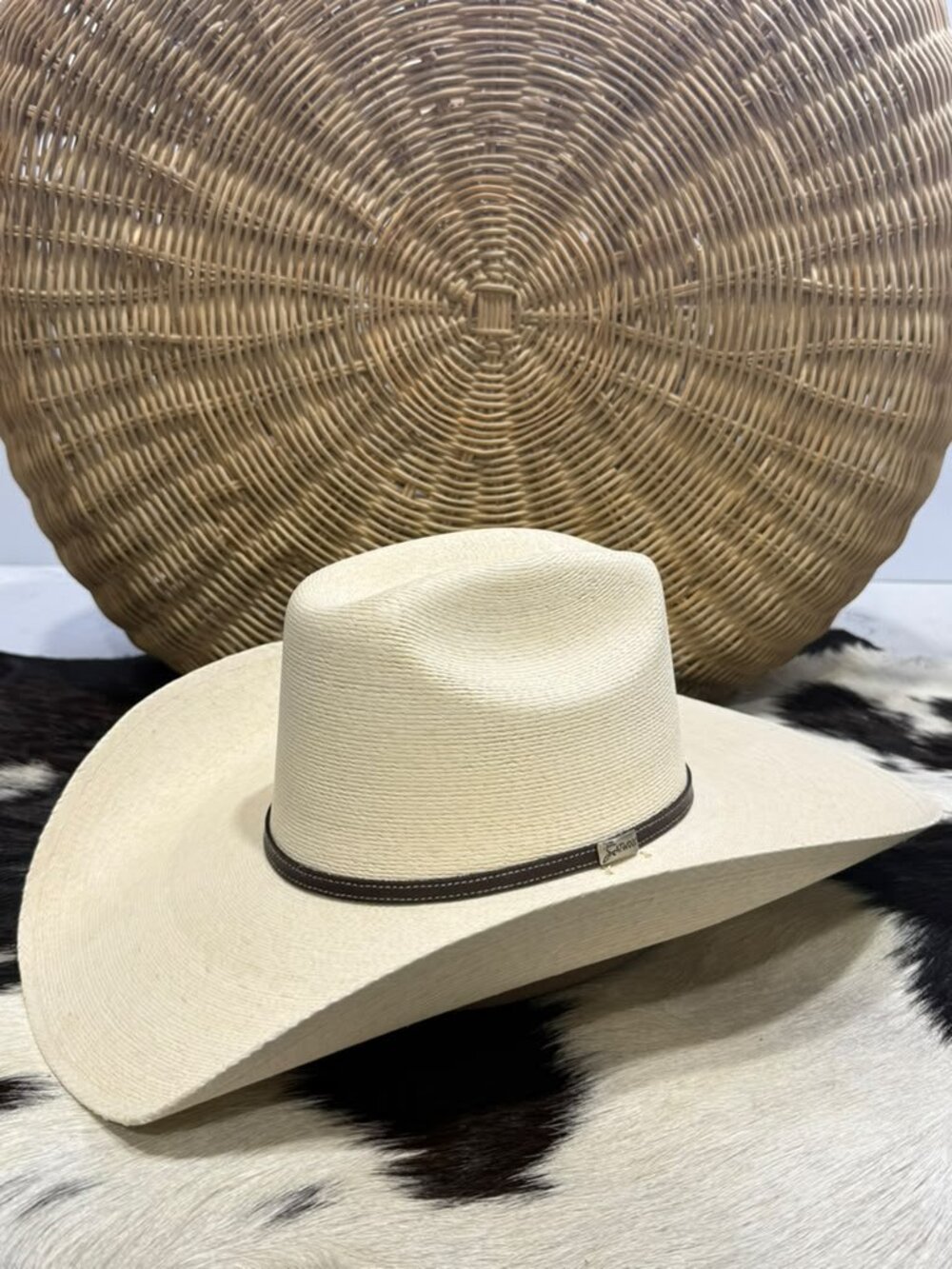 Atwood 7X Palm Leaf Cowboy Hat - Hereford (6 1/2)